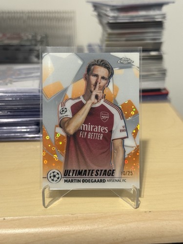 Martin Odegaard 2025 Topps Chrome /25