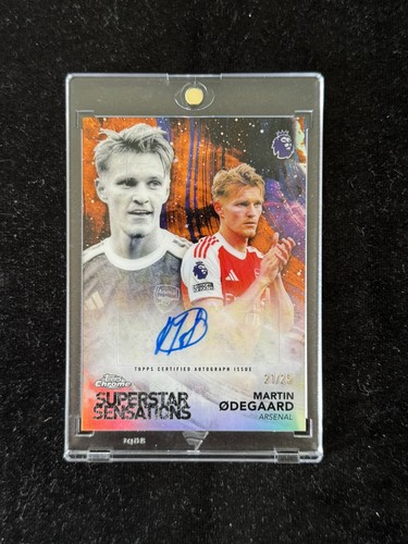 Martin Odegaard 2025 Panini Chrome /25