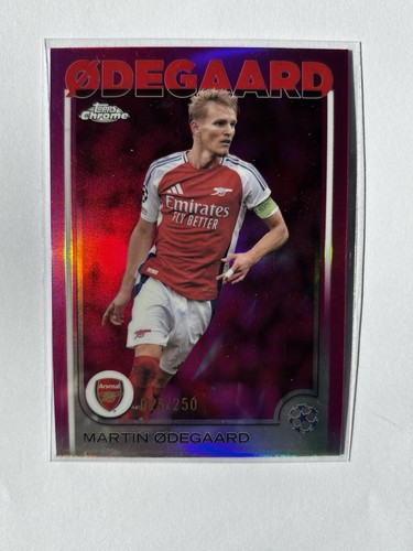 Martin Odegaard 2024 Topps Chrome /250