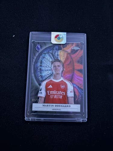 Martin Odegaard 2025 Topps Chrome 3/10