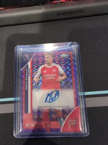 Martin Odegaard 2025 Topps Chrome 32/75