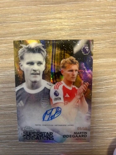 Martin Odegaard 2026 Topps Chrome /50