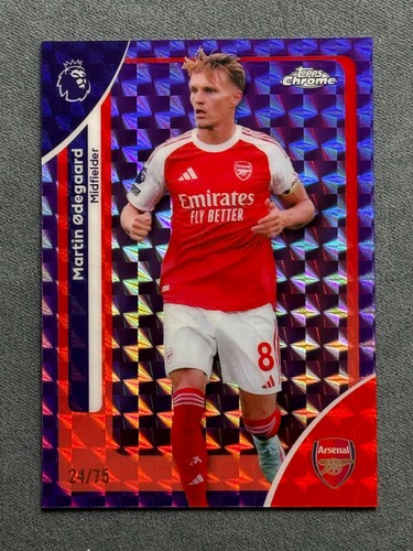 Martin Odegaard 2026 Topps Chrome /75