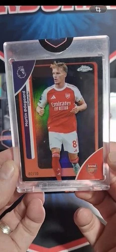 Martin Odegaard 2026 Topps Chrome Black /10