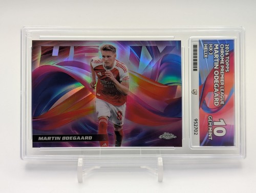 Martin Odegaard 2026 Topps Chrome Helix