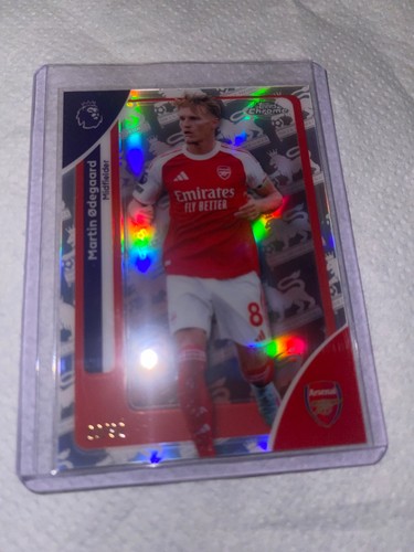 Martin Odegaard 2026 Topps Chrome LogoFractor /92