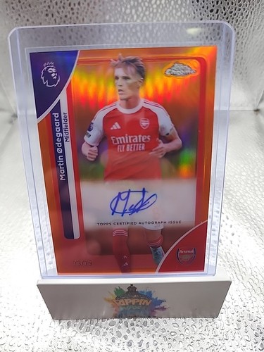 Martin Odegaard 2026 Topps Chrome Orange /25