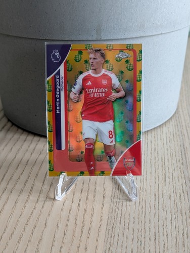 Martin Odegaard 2026 Topps Chrome Pineapple Blast #12