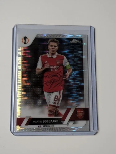 Martin Odegaard 2022 Topps Chrome Pulsar Refractor