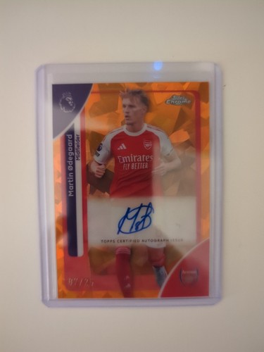 Martin Odegaard 2026 Topps Chrome Sapphire /25