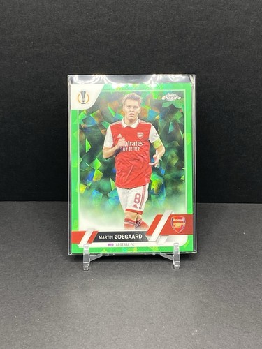 Martin Odegaard 2023 Topps Chrome Sapphire Green /70