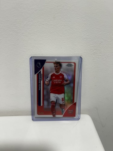Martin Odegaard 2026 Topps Chrome White /30