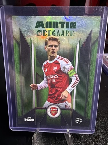 Martin Odegaard 2025 Topps Deco Verde /75