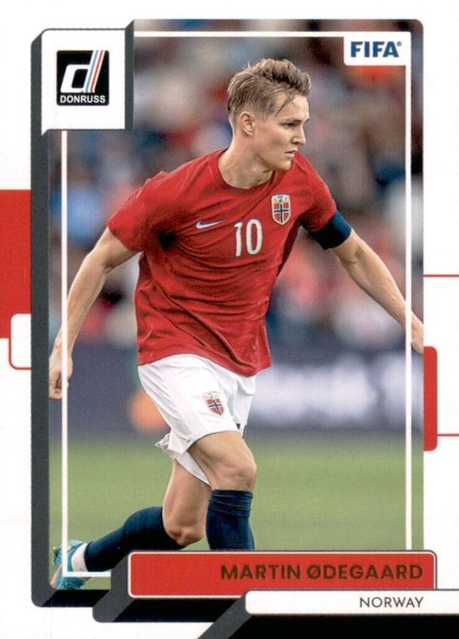 Martin Odegaard 2022 Panini Donruss Soccer 16