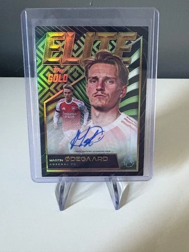 Martin Odegaard 2025 Topps Elite Gold /75