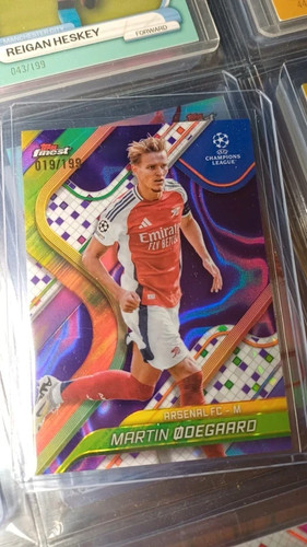 Martin Odegaard 2025 Topps Finest /199