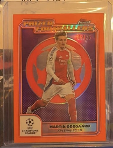 Martin Odegaard 2024 Topps Finest /25
