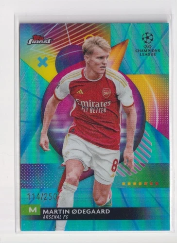 Martin Odegaard 2024 Topps Finest /250