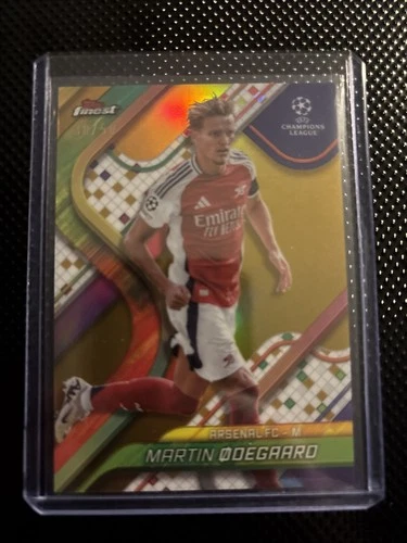 Martin Odegaard 2025 Topps Finest /50