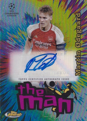 Martin Odegaard 2024 Topps Finest