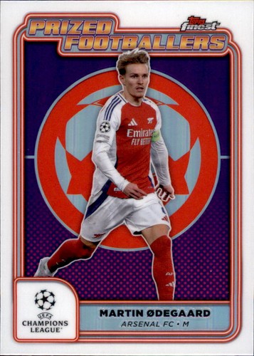Martin Odegaard 2024 Topps Finest