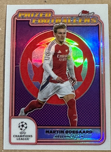 Martin Odegaard 2024 Topps Finest PF-3