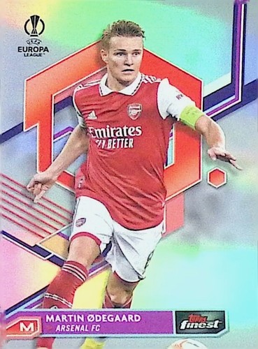 Martin Odegaard 2023 Topps Finest Refractor