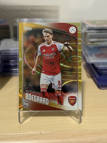 Martin Odegaard 2025 Topps Flagship Oro /50