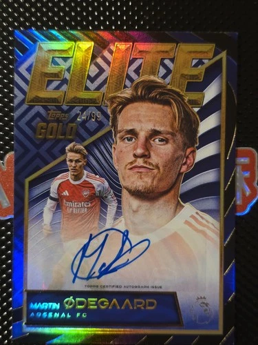 Martin Odegaard 2026 Topps Gold Gold /99
