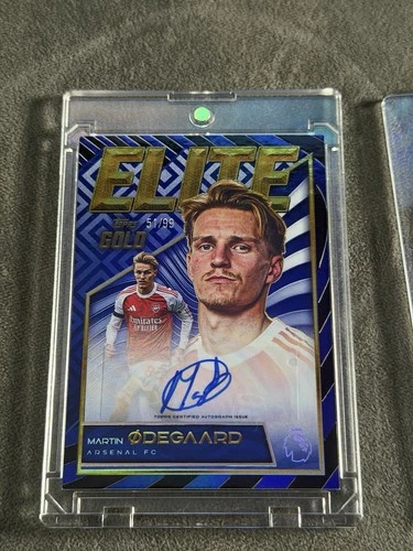 Martin Odegaard 2025 Topps Gold Premier League /99