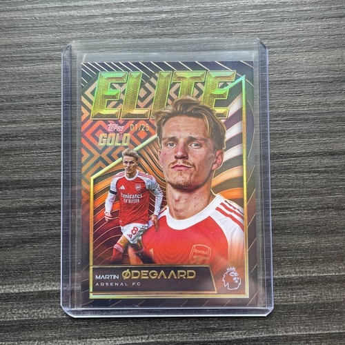 Martin Odegaard 2025 Topps Gold Premier League Gold /25