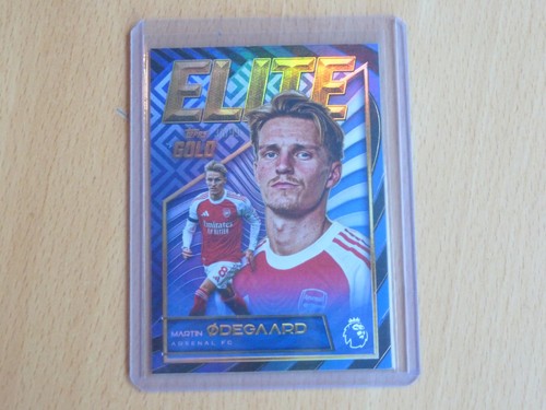 Martin Odegaard 2025 Topps Gold Premier League Gold /99