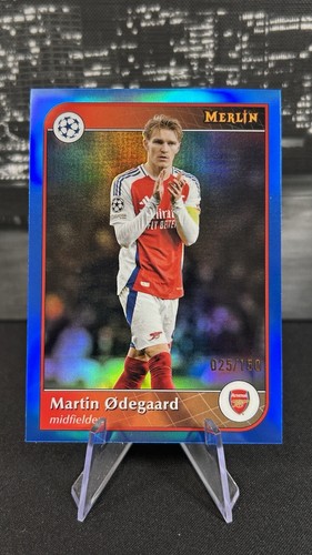 Martin Odegaard 2024 Topps Merlin Chrome /150