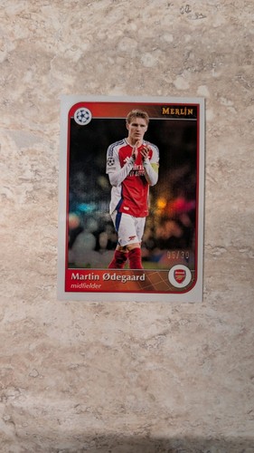 Martin Odegaard 2024 Topps Merlin Chrome /30
