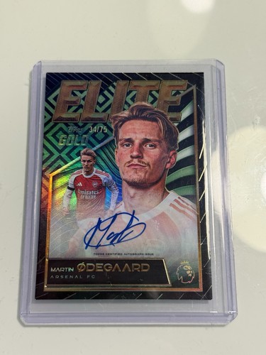 Martin Odegaard 2025 Panini ORO /75