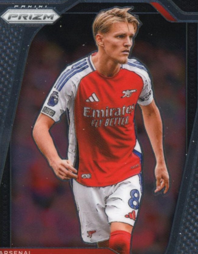 Martin Odegaard 2024 Panini Prizm Premier League