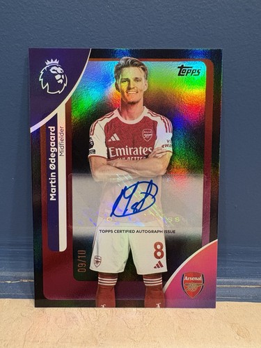 Martin Odegaard 2025 Topps Premier League /10