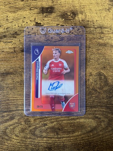 Martin Odegaard 2026 Topps Premier League 2026 Topps Cromo Orange /25