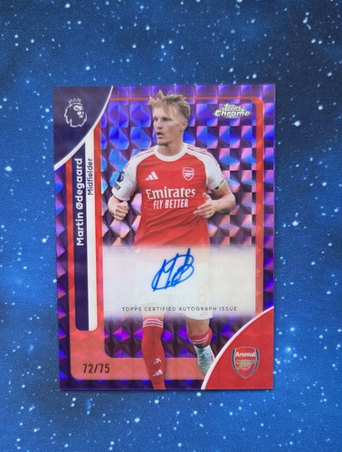 Martin Odegaard 2025 Topps Premier League /25