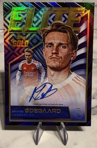 Martin Odegaard 2025 Topps Premier League Blue /99