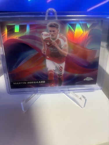 Martin Odegaard 2025 Topps Premier League Chrome