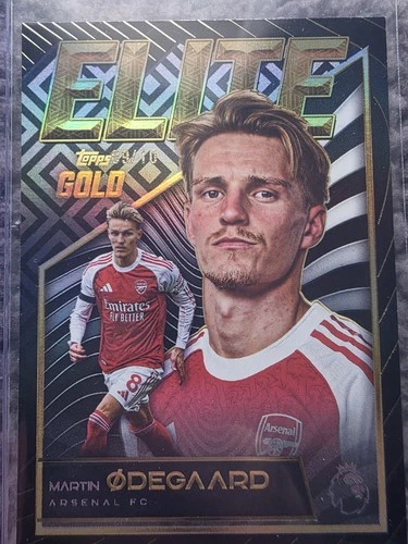 Martin Odegaard 2025 Topps Premier League Gold /10
