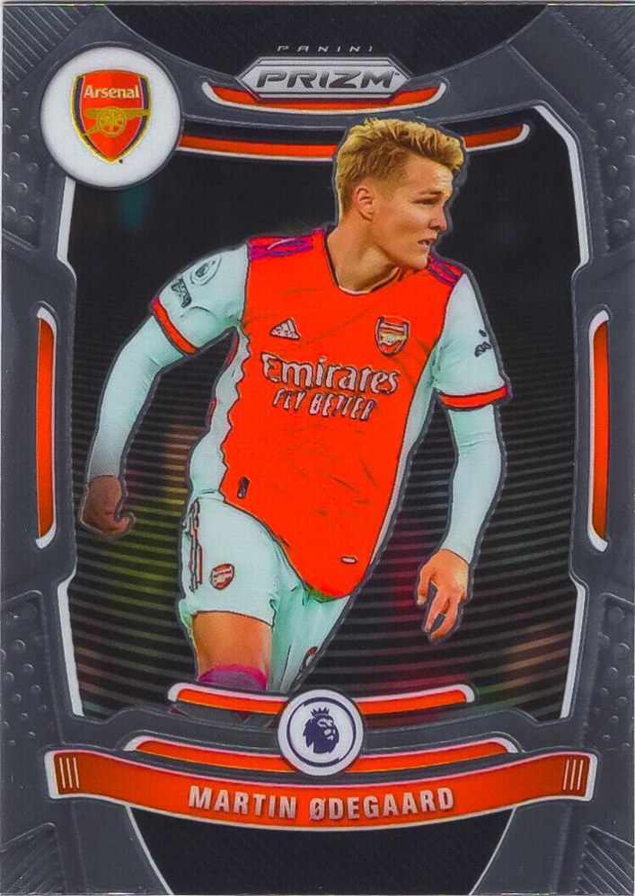 Martin Odegaard 2021 Panini Prizm Premier League 200