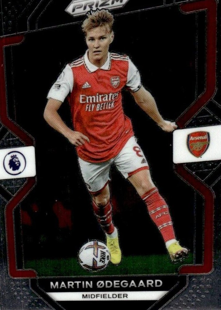 Martin Odegaard 2022 Panini Prizm Premier League 8