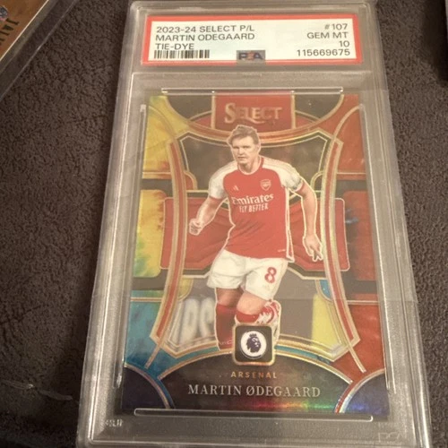 Martin Odegaard 2023 Panini Prizm Tie-Dye 107/49
