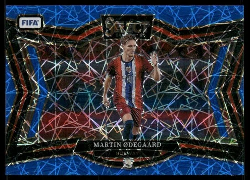 Martin Odegaard 2024 Panini Select Blue Lazer