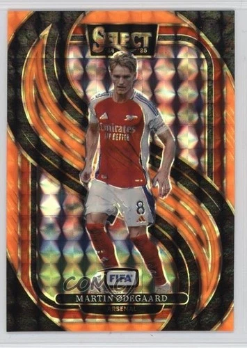 Martin Odegaard 2024 Panini Select FIFA Arancione Fluorescente /125