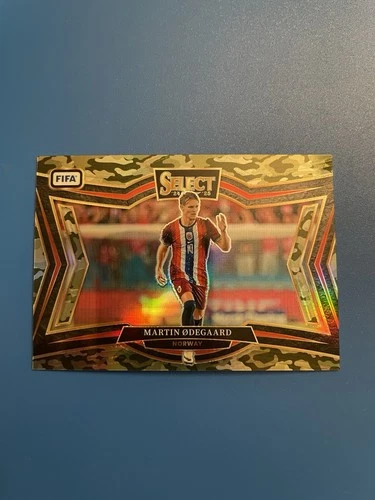 Martin Odegaard 2024 Panini Select Fifa Camo Prizm /135