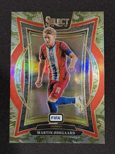 Martin Odegaard 2024 Panini Select FIFA Camo Prizm /135