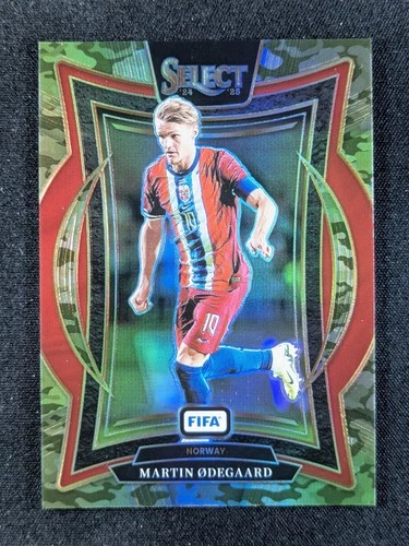 Martin Odegaard 2024 Panini Select FIFA Camo Terrace 62/135